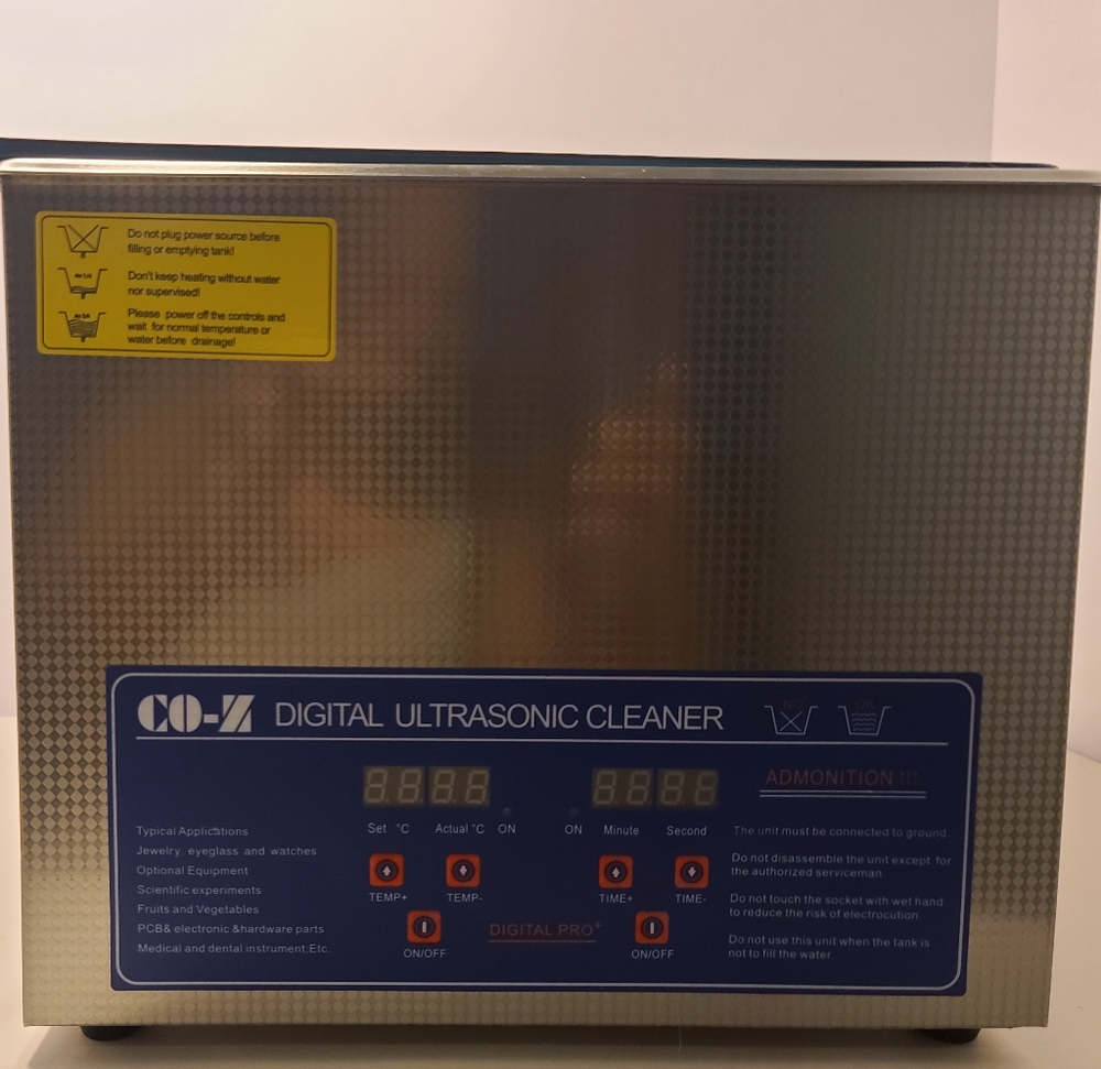 CO-Z  Ultrasonic Cleaner with Timer Digital 4 Clean Jewelry Little Damage (FL)
